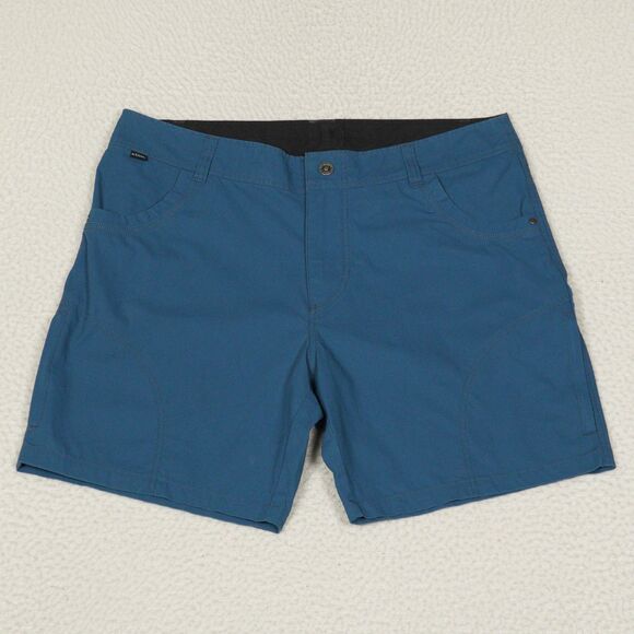Kuhl Ramblr Shorts Mens 38 Blue 7.5" Inseam Lightweight Hiking Patina Dye - Picture 1 of 14